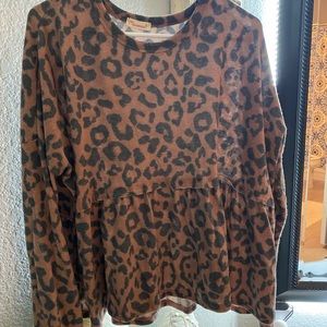 Cheetah sweater